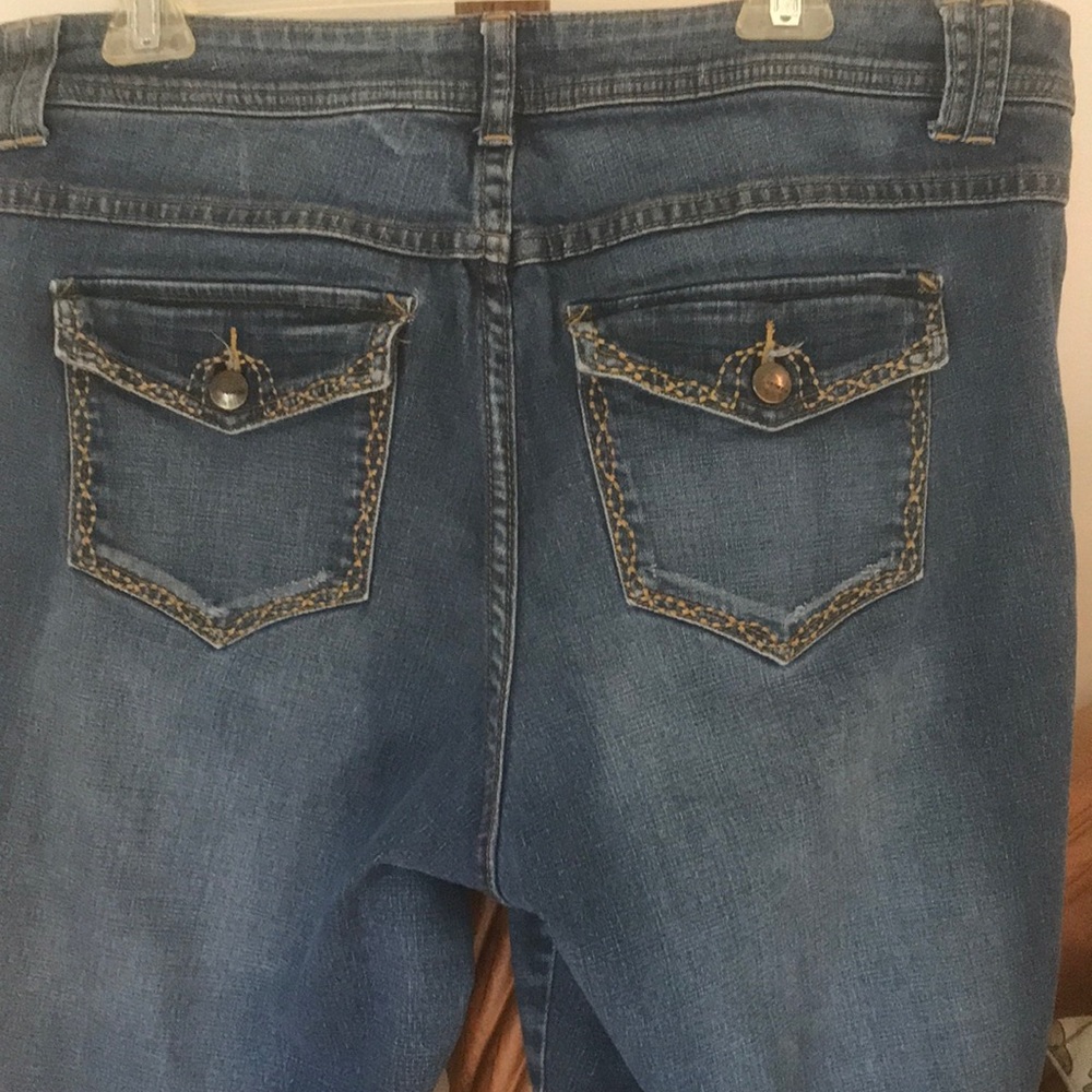 Venezia Distressed Jean Shorts Size 20